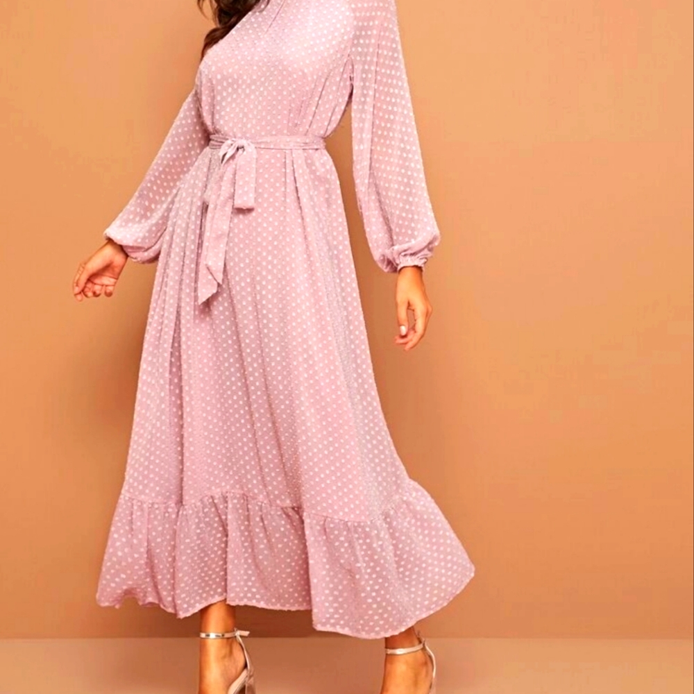 Stunning chiffon maxi dress
